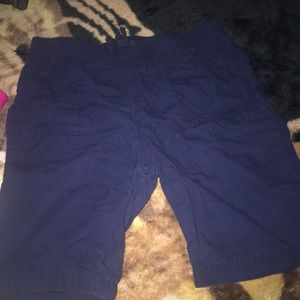 Girl shorts dark navy blue size 14-16 XL/XG
